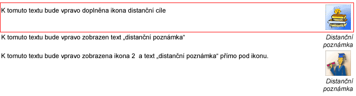 Uk�zka jak vypadaj� distan�n� pozn�mky na Internetu